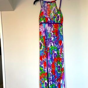 Star Vixen printed sun dress